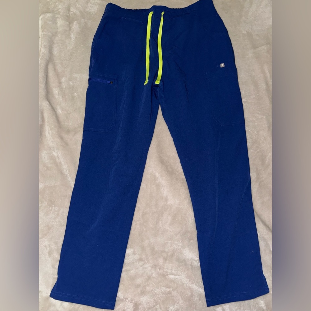 Women's FIGS Scrub Pants ELECTRIC BLUE